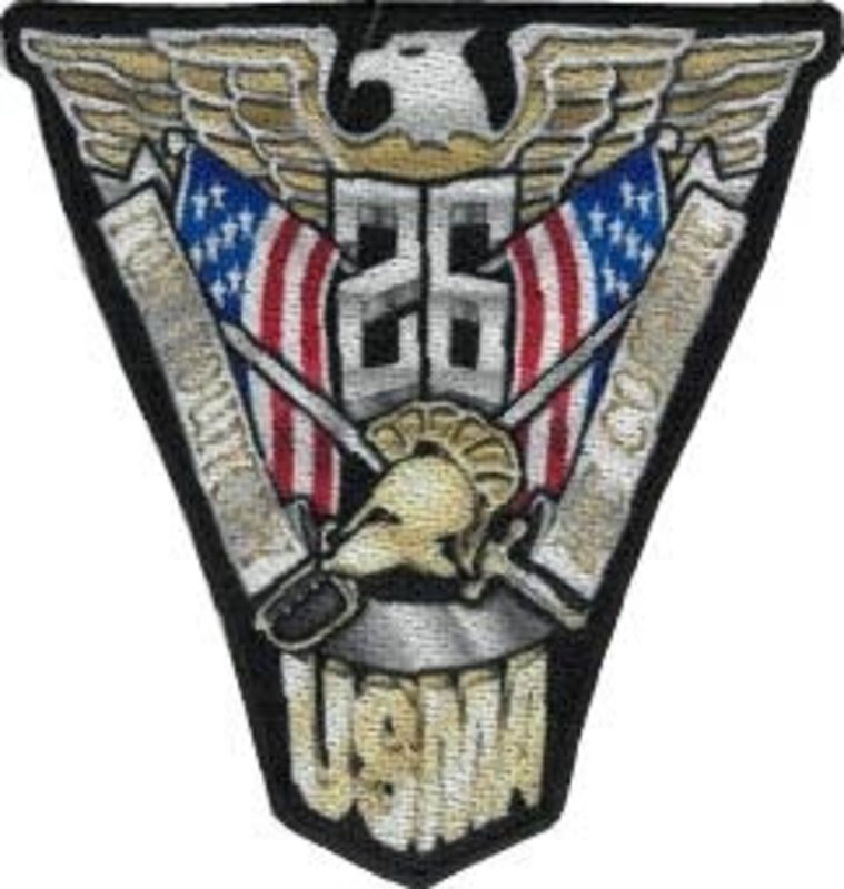 USMA 2026 Crest Patch (3 X 3.5"/Iron-On)