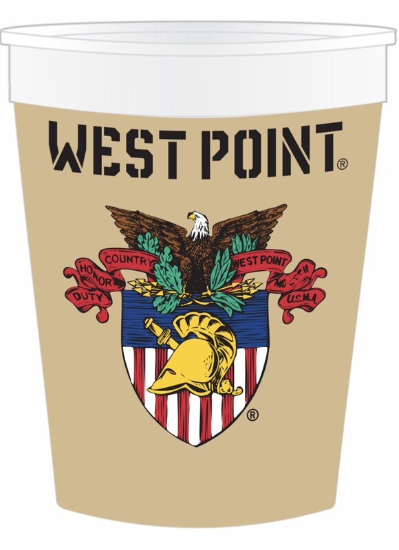 Memorables 16 oz. West Point Stadium Cup, 5-Pack