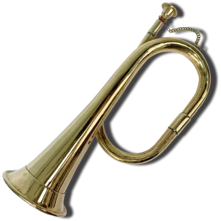 Solid Brass Bugle