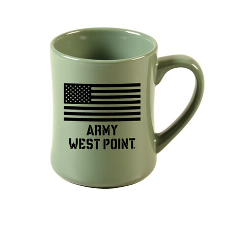 Army West Point Green Matte Mug, 16 ounce