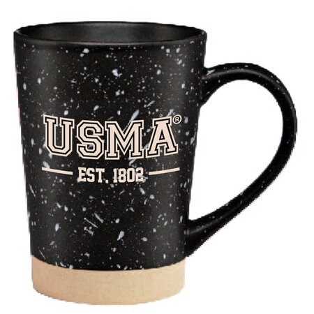 16 oz Etched Ceramic USMA, est.1802, Mug