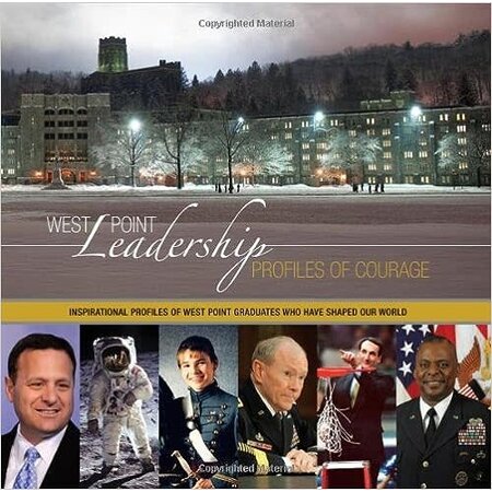 West Point Leadership, Profiles of Courage (Vintage Copy/Good Condition)