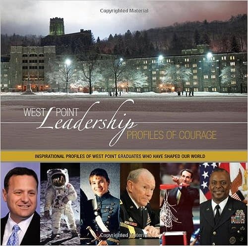 West Point Leadership, Profiles of Courage (Vintage Copy/Good Condition)