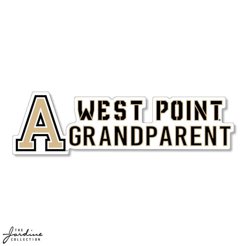 Textured Sticker, West Point Grandparent, 3 inch