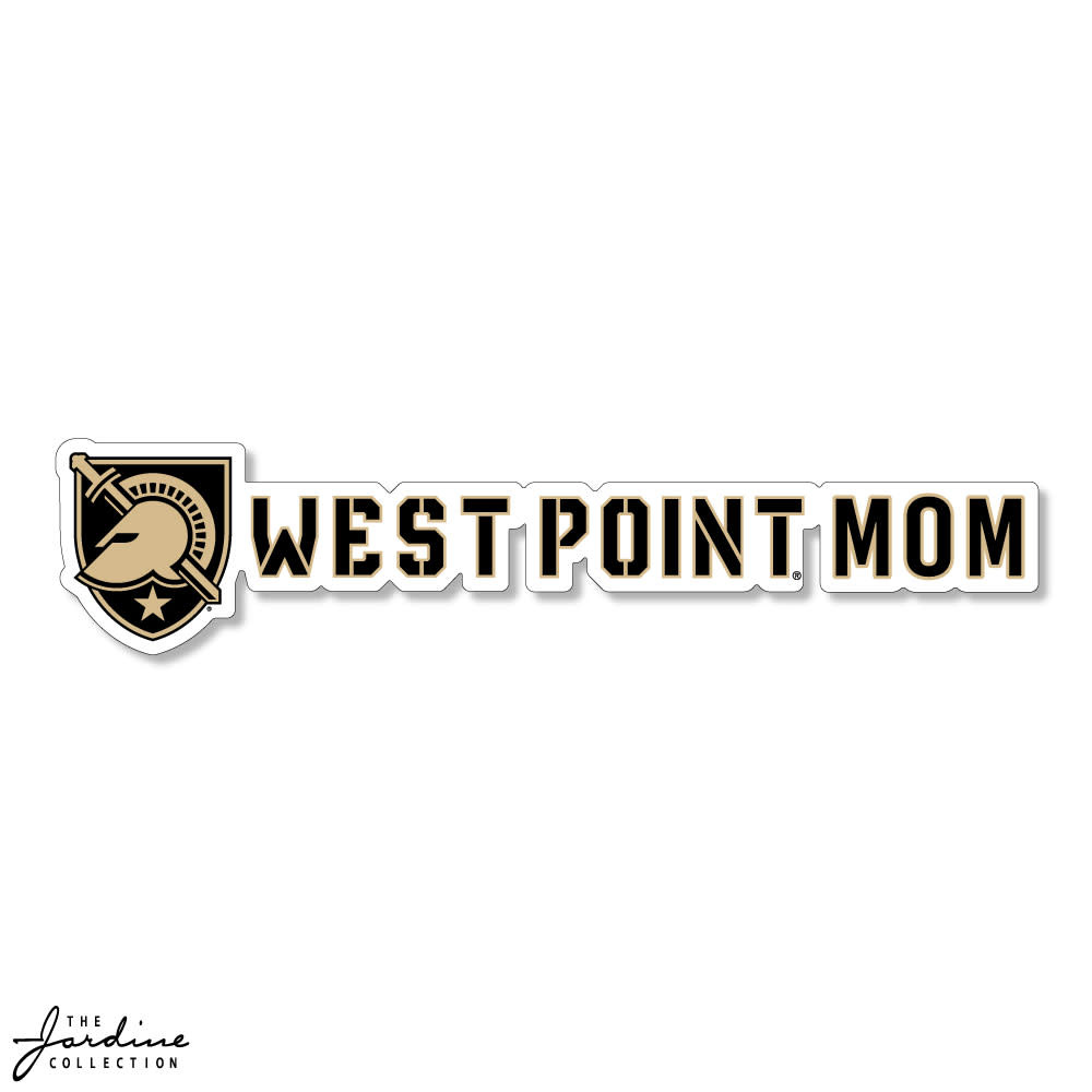 Textured Sticker, West Point Mom, 3 inch