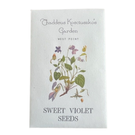 Thaddeus Kosciuszko's Garden, West Point, Sweet Violet Seeds