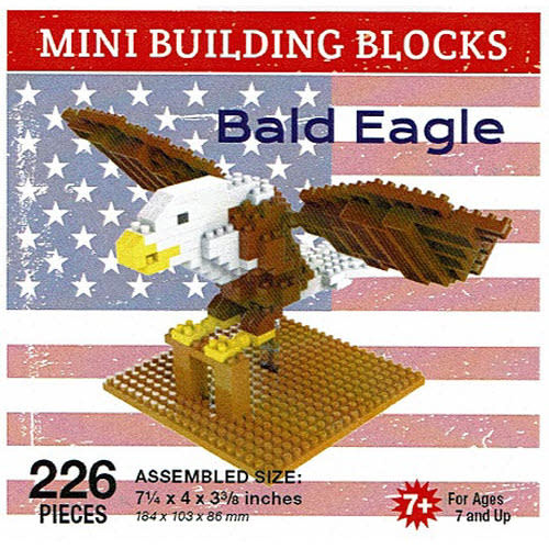 Mini Building Blocks,  Bald Eagle