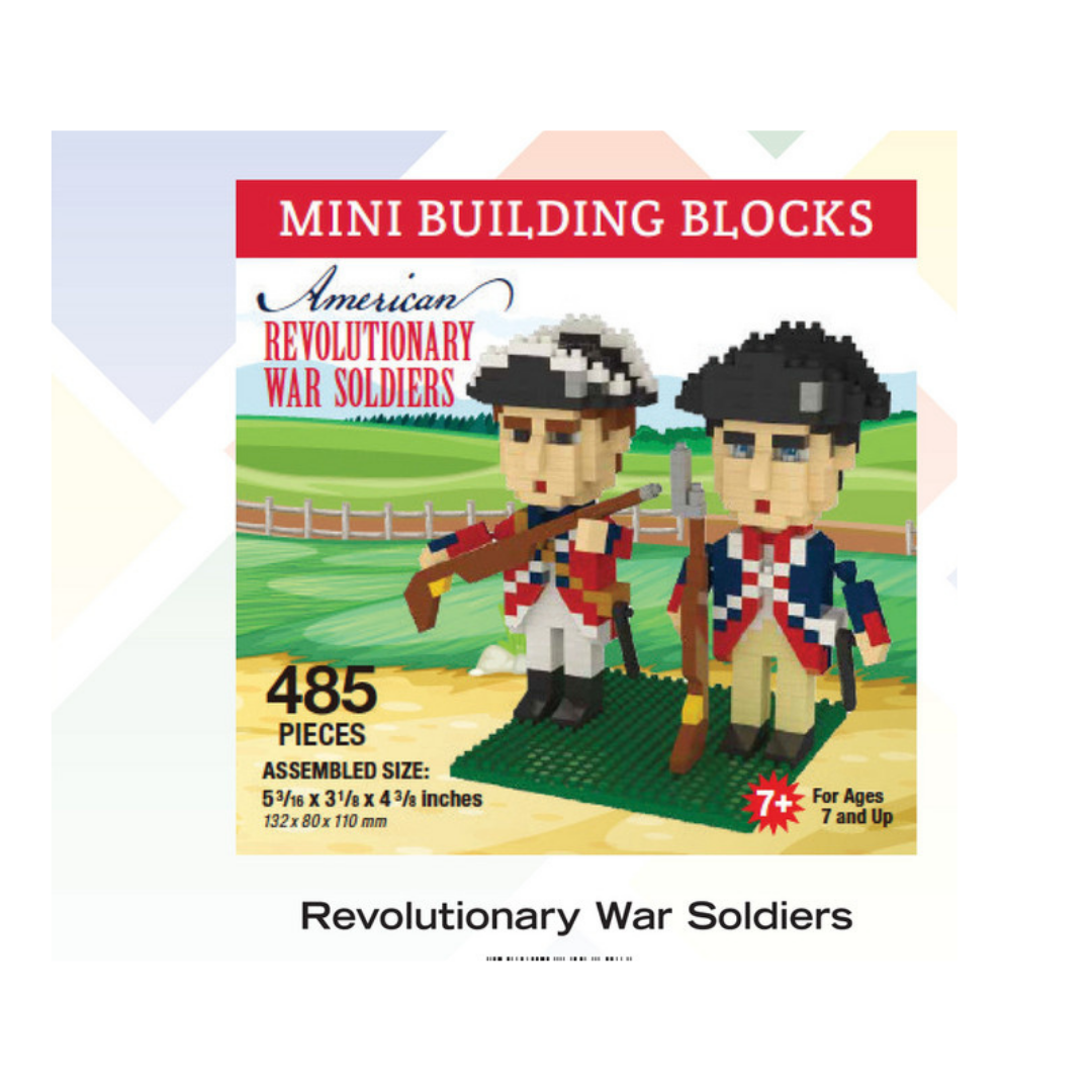 Mini Building Blocks, Revolutionary War Soldiers