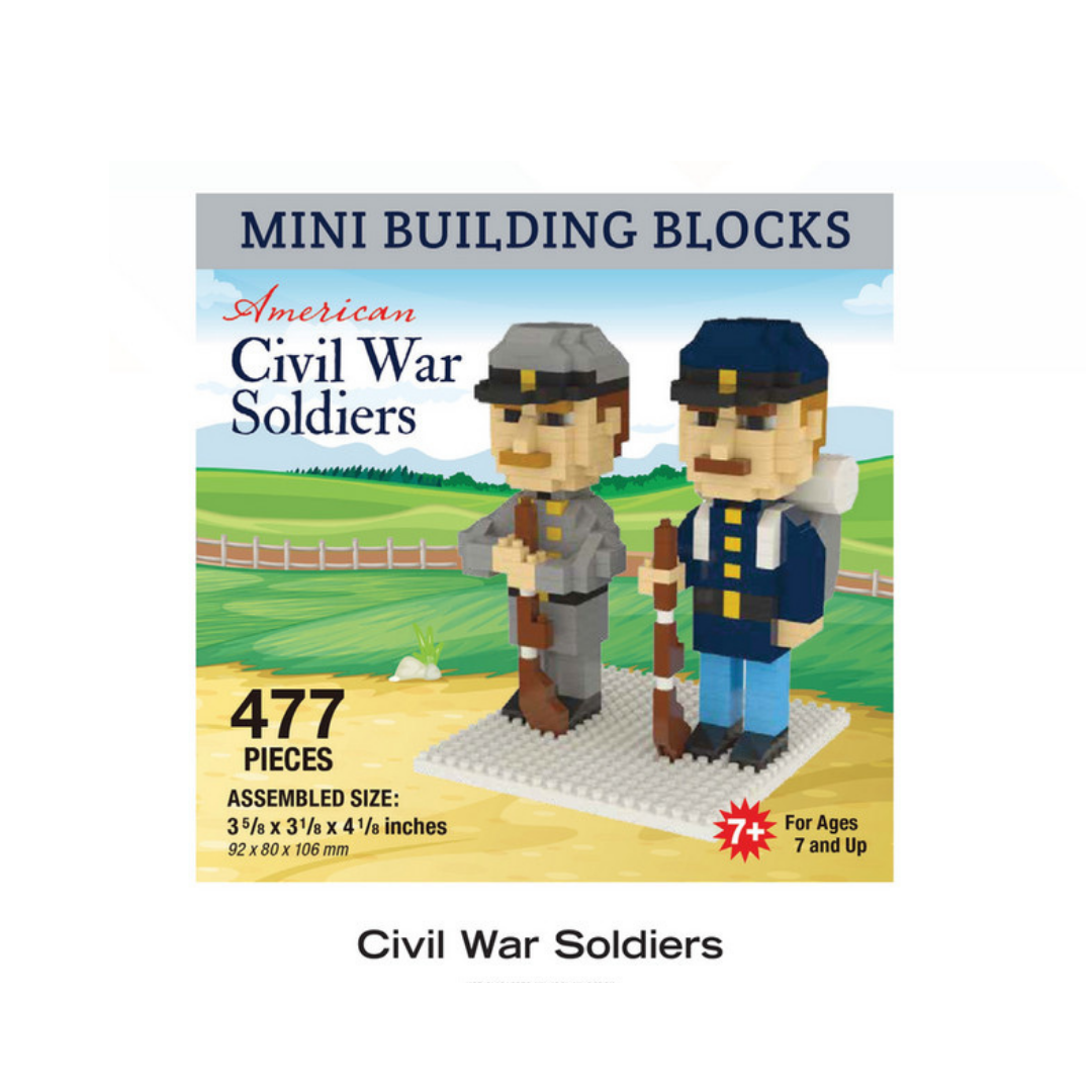 Mini Building Blocks, Civil War Soldiers