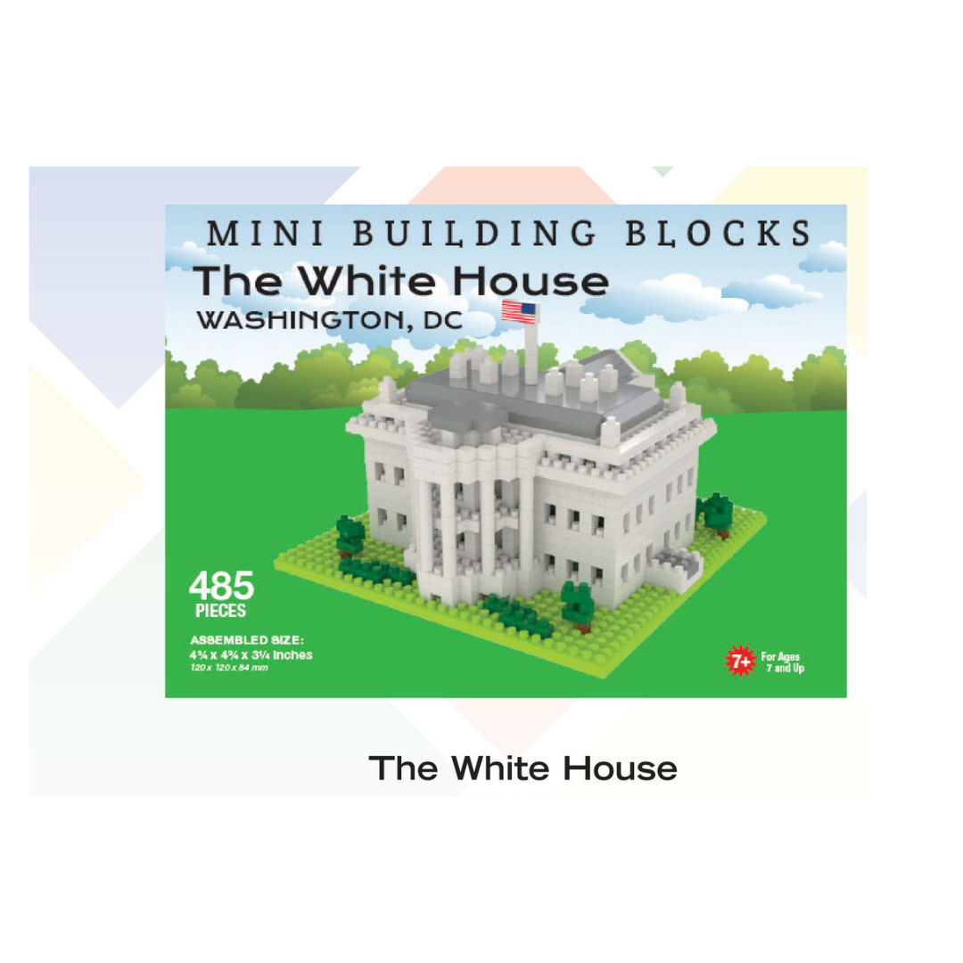 Mini Building Blocks, White House