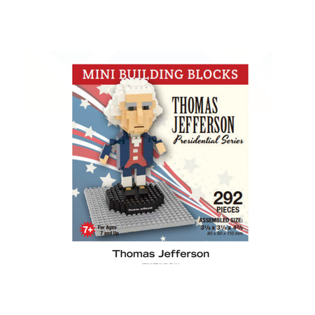 Mini Building Blocks, Thomas Jefferson