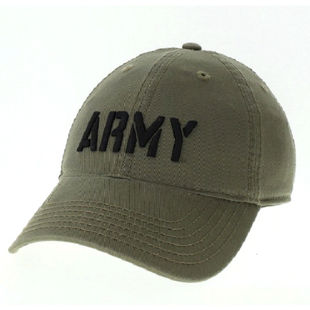 "Army" Twill Baseball Cap, Green