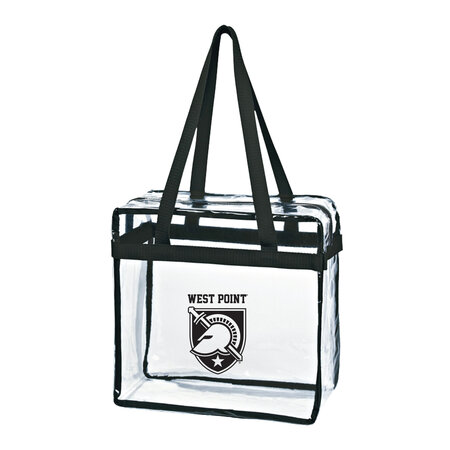 West Point Shield Clear Zippered Tote