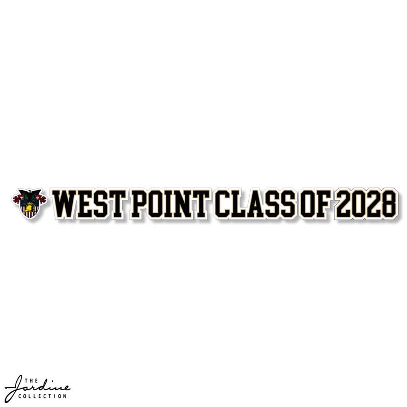 West Point Class of 2028 Decal, 10 inch