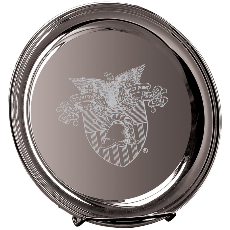 West Point Silver Plated Tray, 12"