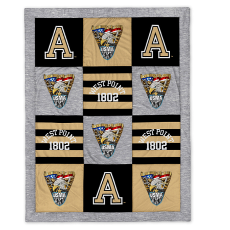 League Collegiate West Point Class of 2025 Crest Spirit Blanket