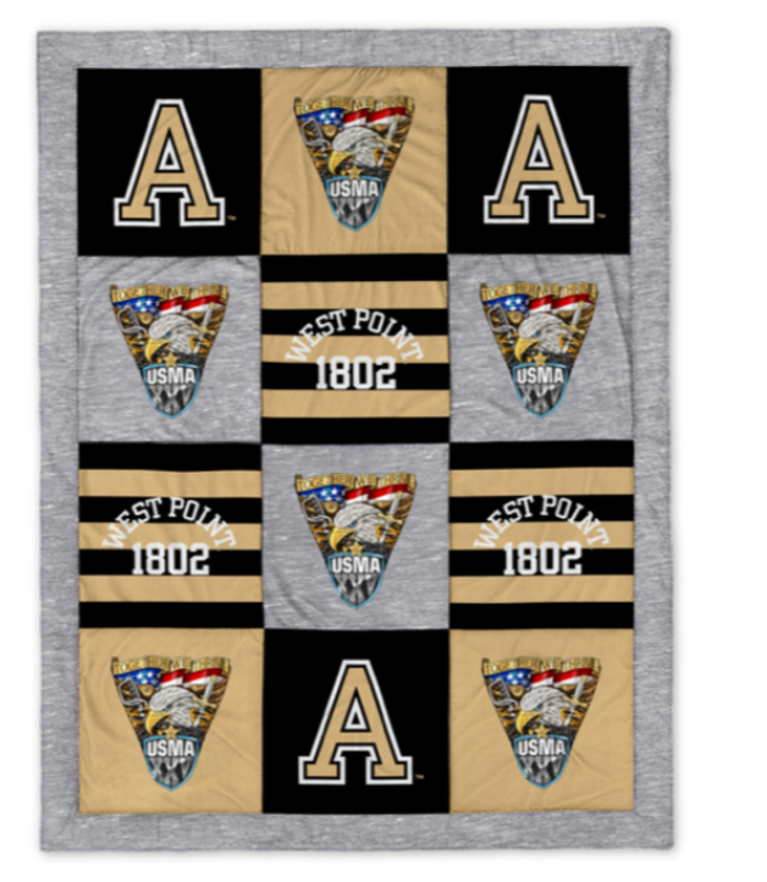 League Collegiate West Point Class of 2025 Crest Spirit Blanket