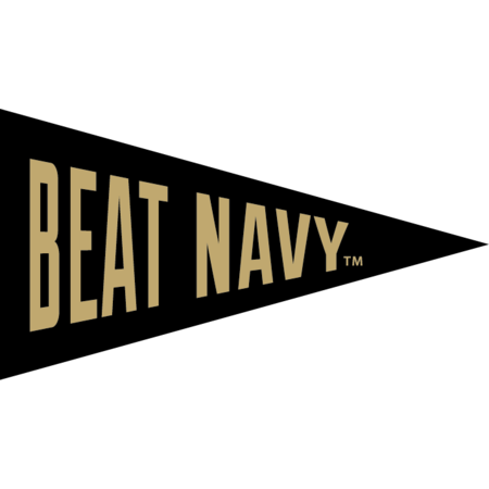 Beat Navy Mini-Pennant Magnet