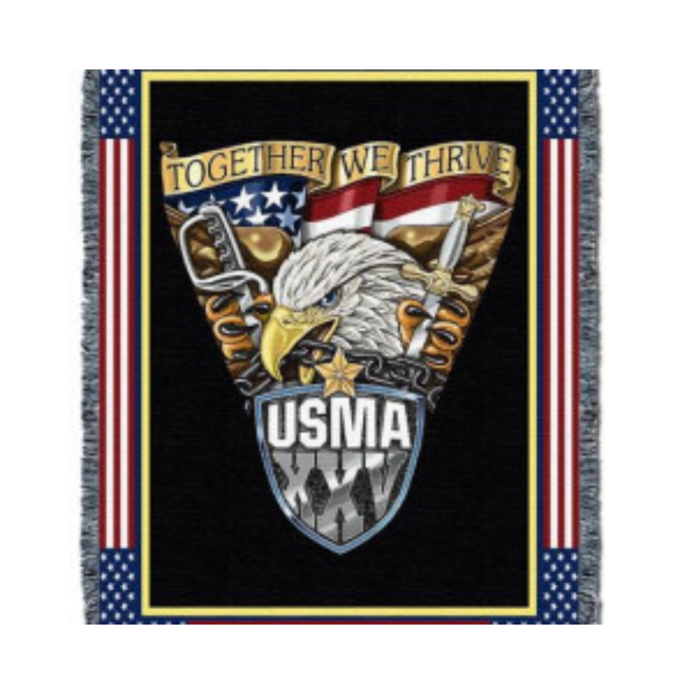 West Point Class of 2025 CREST Tapestry Throw Daughters of the U.S. Army Gift Shop (DUSA)