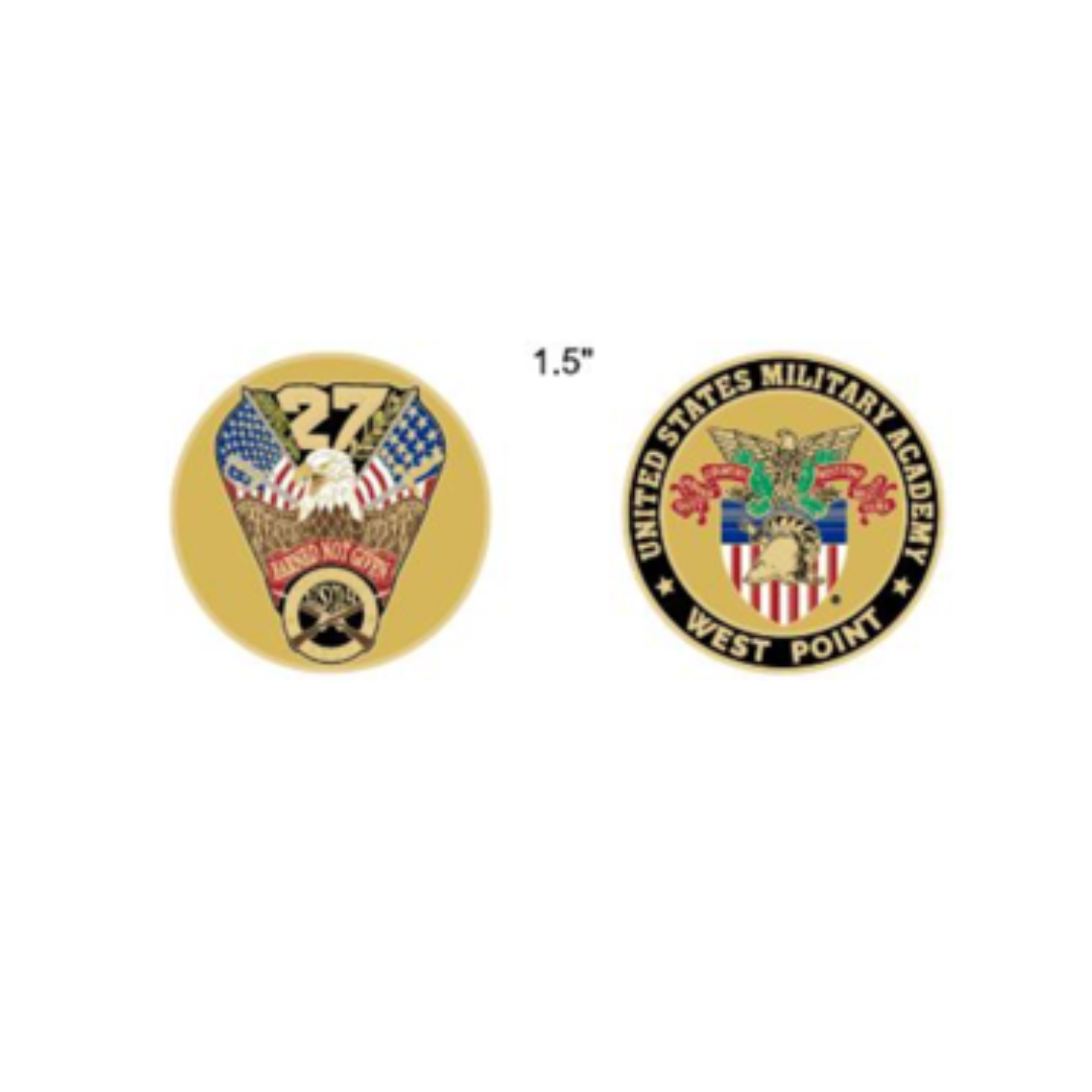 West Point Class of 2027 Crest Coin