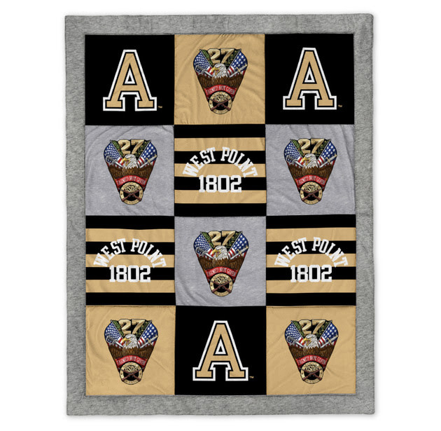 West Point Class of 2027 Crest Spirit Blanket