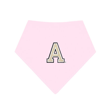 Creative Knitwear West Point Bandana Bib, Pink