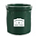 West Point Two Quart Crock, "Entering West Point." Hunter Green