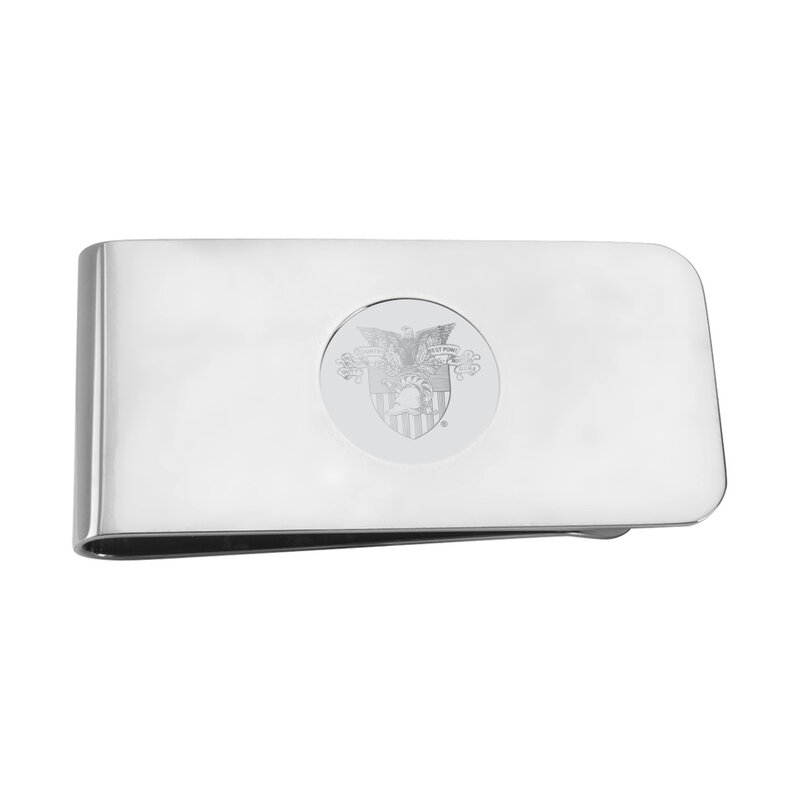 West Point Crest Money Clip