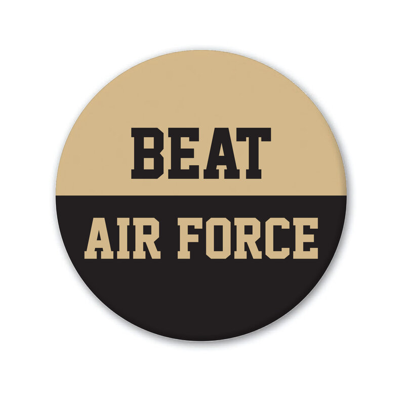 "Beat Air Force" Round Button, 2 inches