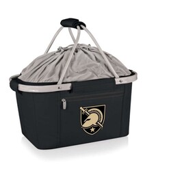 Army Black Knights-Metro Basket Collapsible Cooler Tote, Black