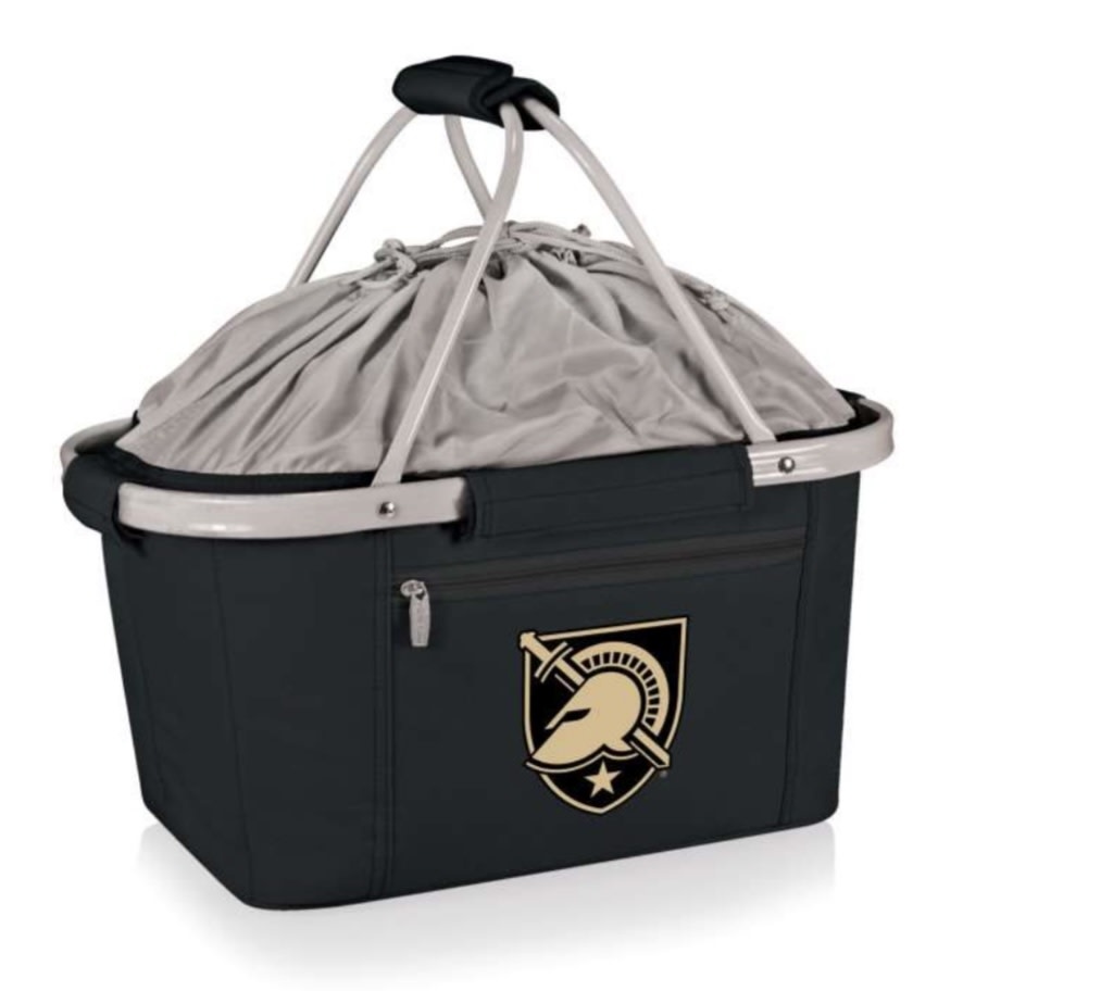Army Black Knights-Metro Basket Collapsible Cooler Tote, Black