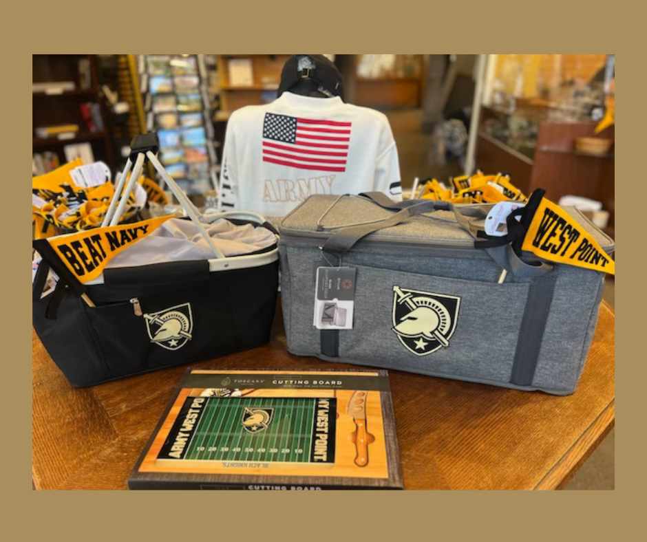 Army/Black Knight Icon Glass Top Cutting Board and Knife Set