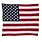 American Flag Blanket, 60 x 50 inches