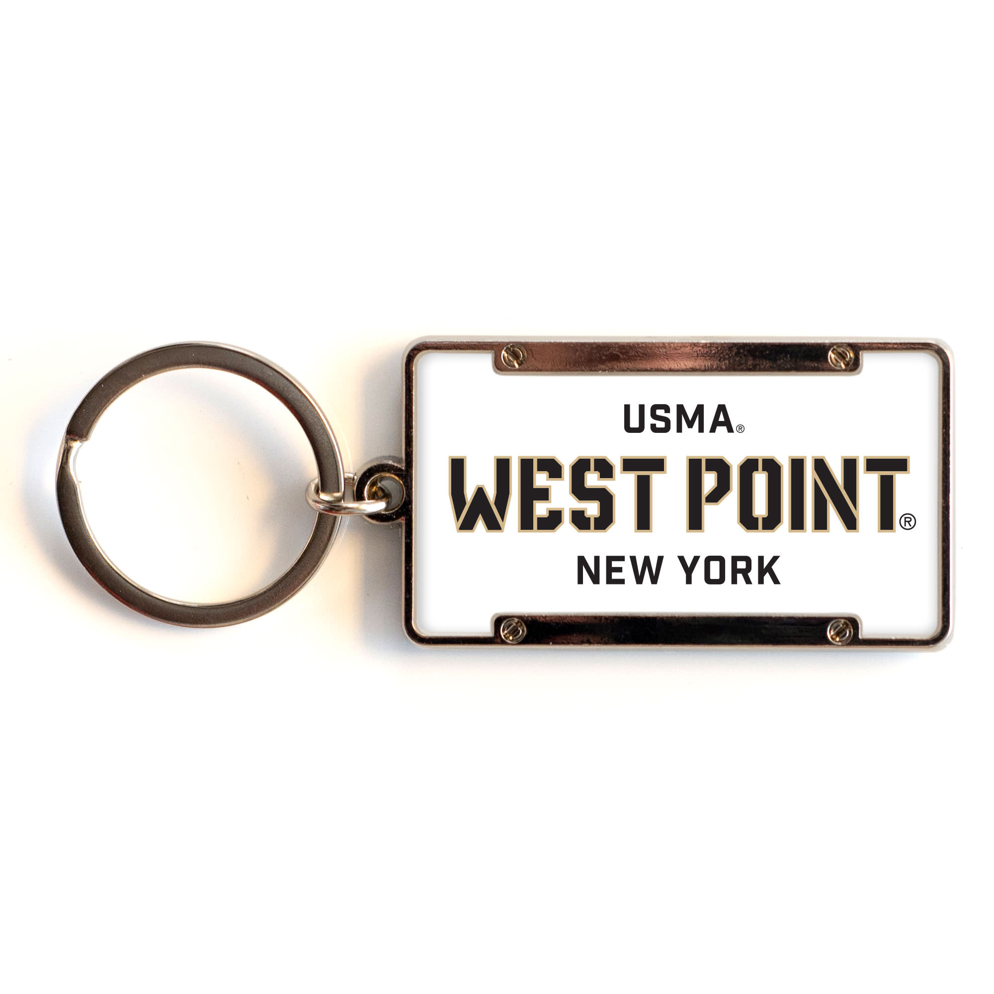 West Point License Plate Key Chain