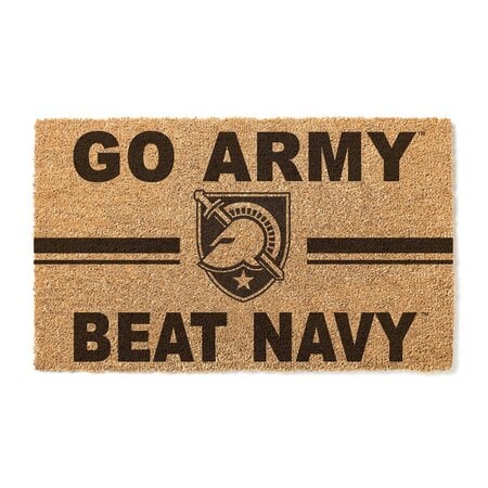 Go Army, Beat Navy Door Mat, 18" x 30"
