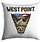 PREORDER: West Point Class of 2028 CREST Pillow, 18" x 18"