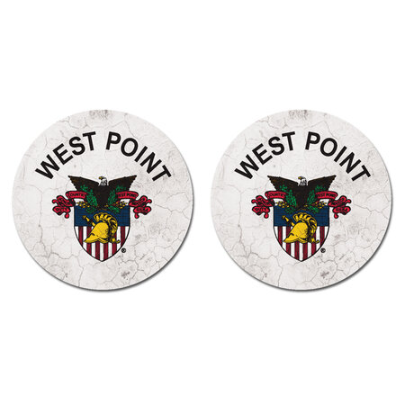 West Point Car Coasters, Two-Pack