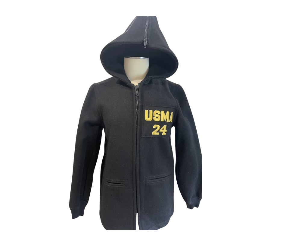 Cadet Parka Patch Black/Gold Special Order Year, allow 8 to 10 weeks