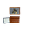Smathers and Branson Kicking Mule Credit Card Wallet, Hand-Stitched