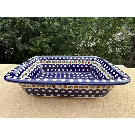 Rectangular Baker, Lasagna Baker (Small), Polish Pottery, 10 x 8 (856)