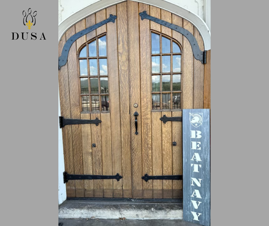 "Beat Navy" Porch Leaner Sign (10.5" x 47"), Wooden