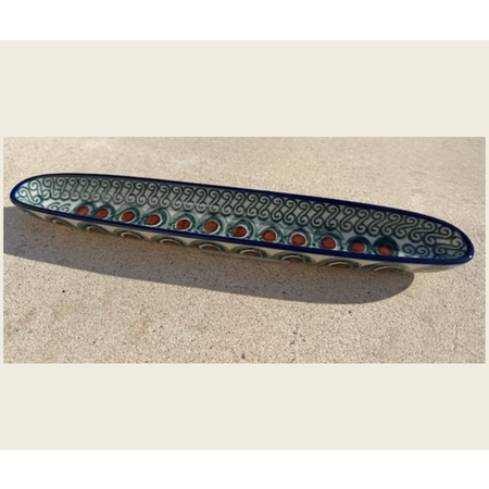 Olive Boat, Polish Pottery (923)