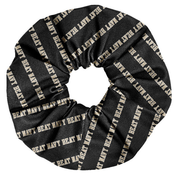 League Collegiate BEAT NAVY Scrunchie