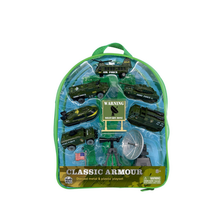 Military Base Backpack Playset