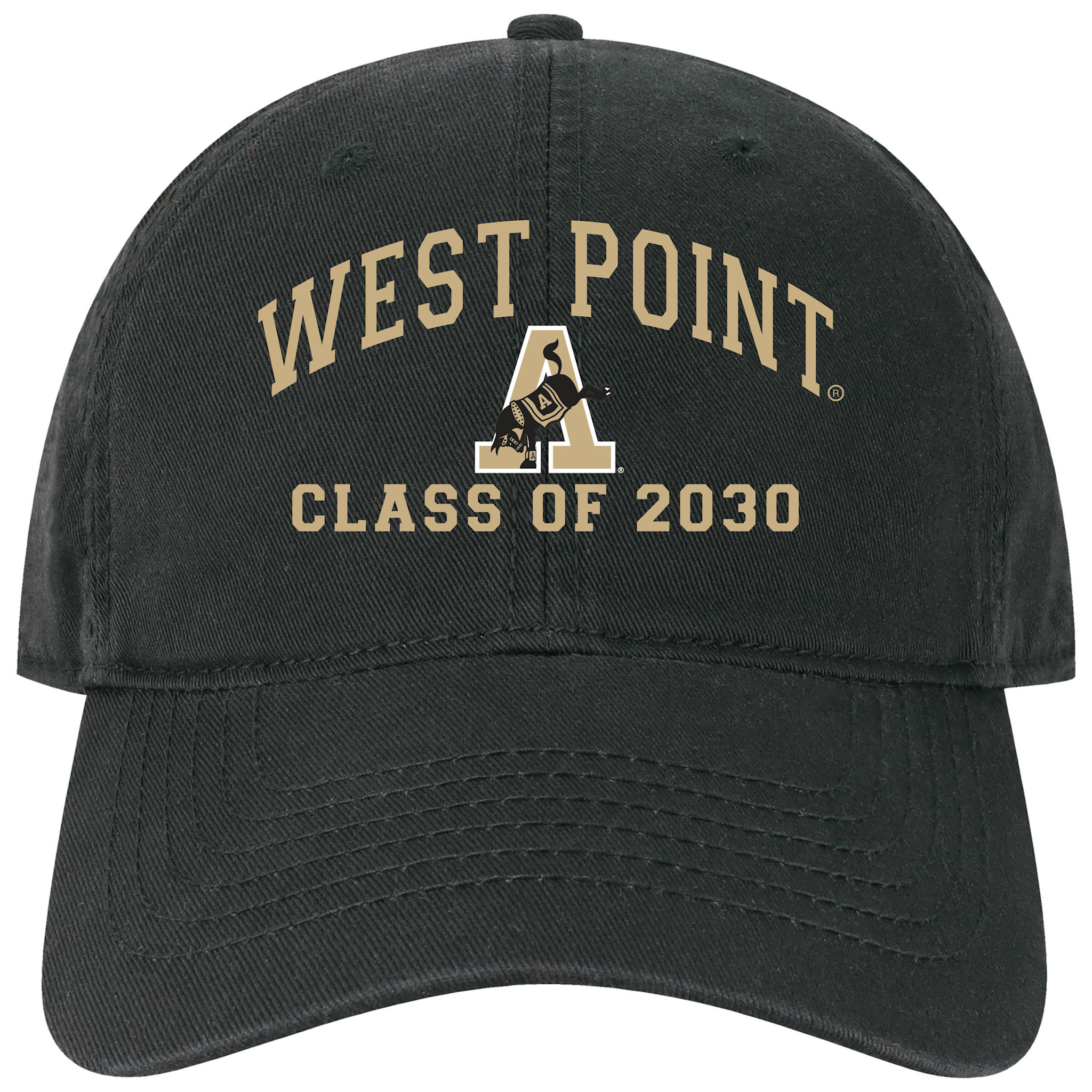 West Point Class of 2030 Baseball Cap, Black