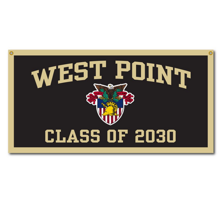 West Point Class of 2030 Banner, 18 x 36 inches