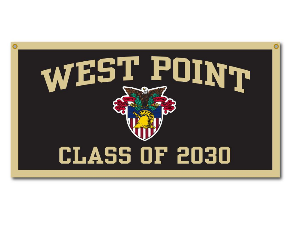 West Point Class of 2030 Banner, 18 x 36