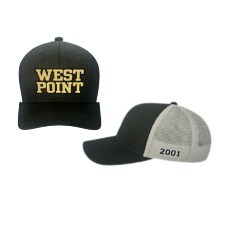 Preorder: USMA 2001 Baseball Cap with Year on the Side