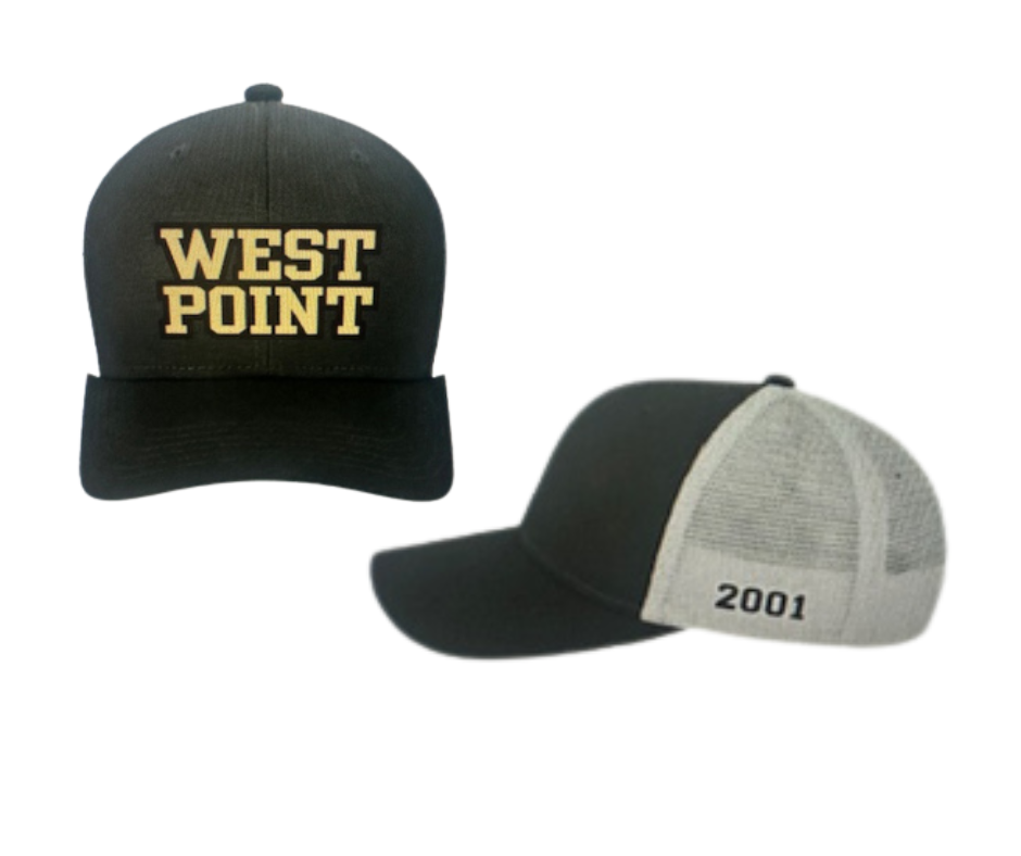 Preorder: USMA 2001 Baseball Cap with Year on the Side