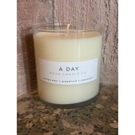 "A-Day" Candle, 10 Ounce, Orange, Grapefruit, Champagne